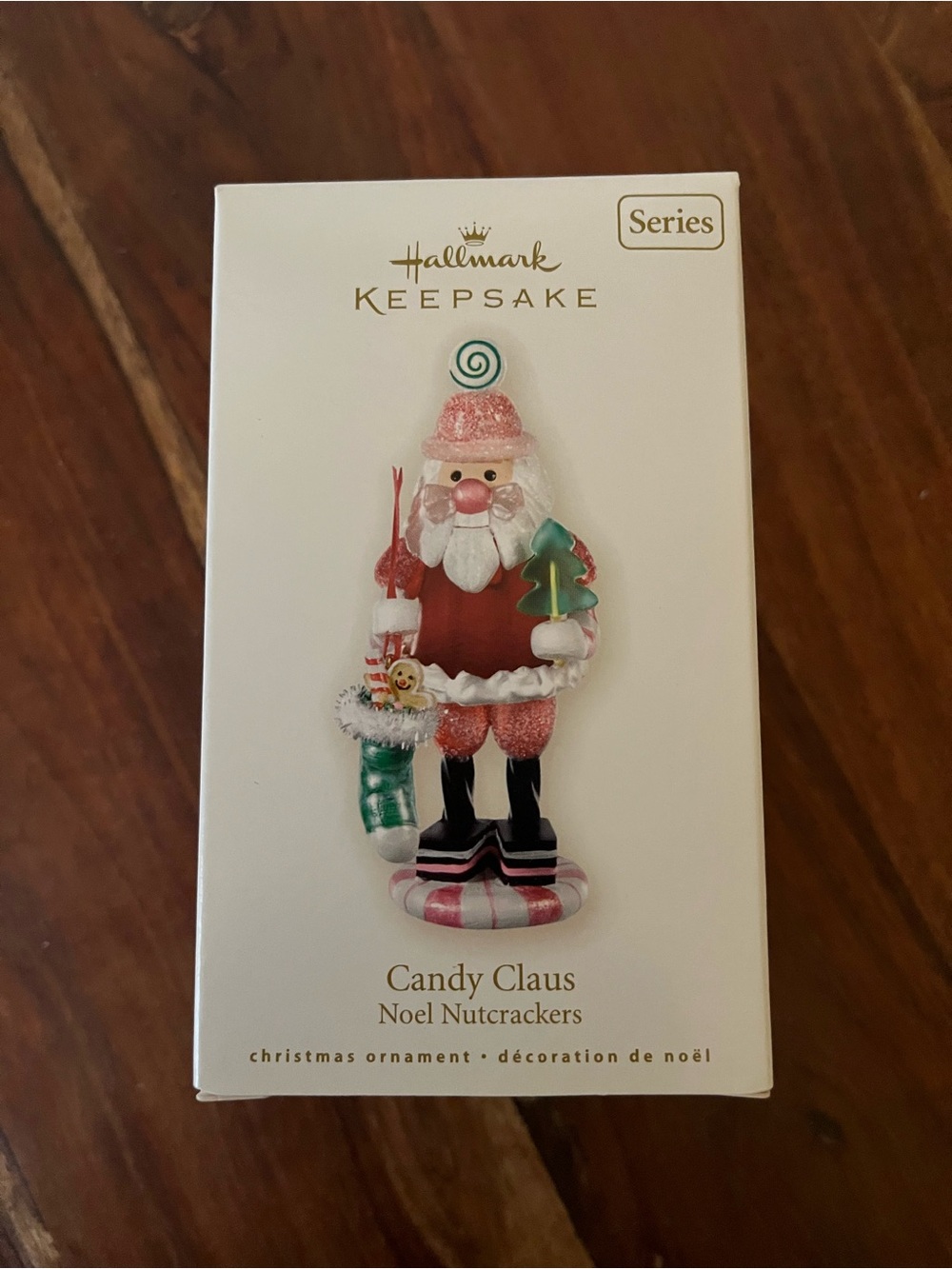 Hallmark Keepsake Series 2008 CANDY CLAUS NOEL NUTCRACKERS Ornament NEW!